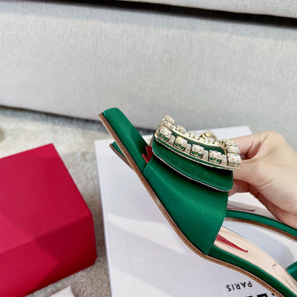 RV Biki Love 45 mm Square-Buckle Mules Series 06