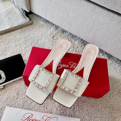 RV Biki Love 45 mm Square-Buckle Mules Series 04