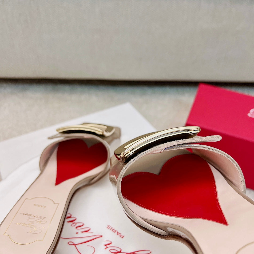 RV Biki Love 45 mm Square-Buckle Mules Series 02