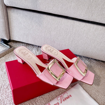 RV Biki Love 45 mm Square-Buckle Mules Series 03