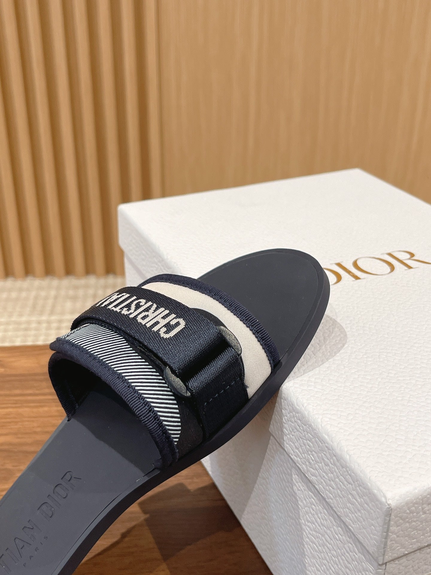 Dior Velcro-Strap Slides 05