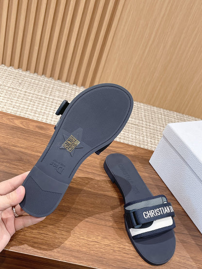 Dior Velcro-Strap Slides 05