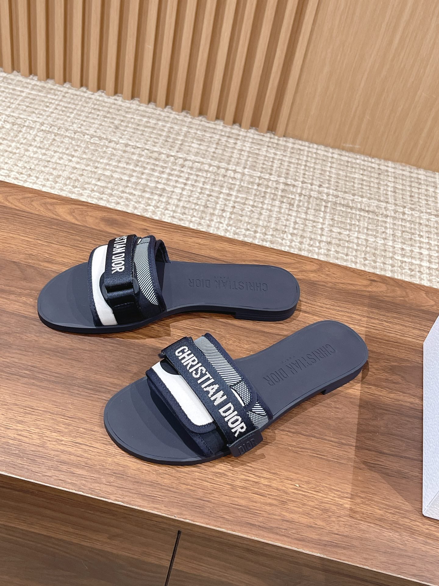 Dior Velcro-Strap Slides 05