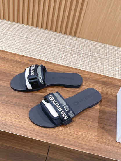 Dior Velcro-Strap Slides 05