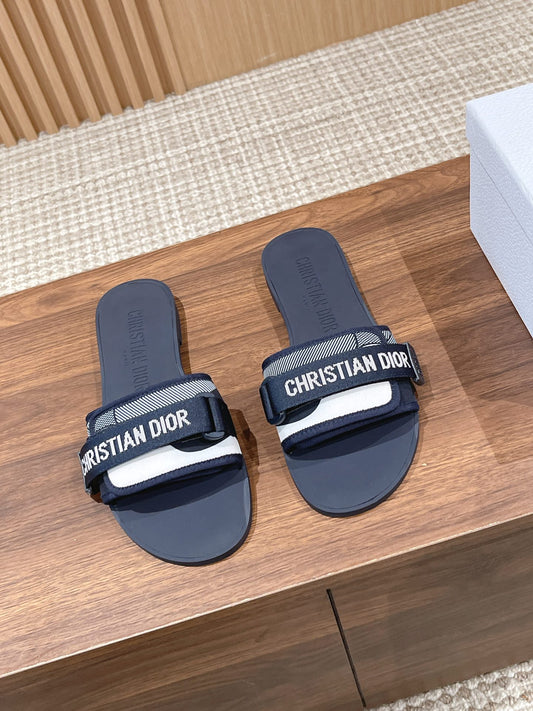 Dior Velcro-Strap Slides 05
