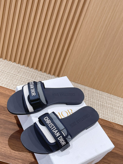 Dior Velcro-Strap Slides 05