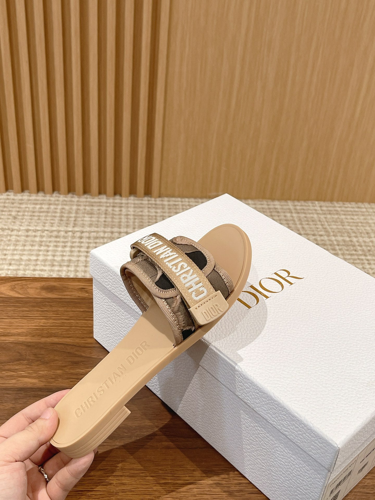 Dior Velcro-Strap Slides 04