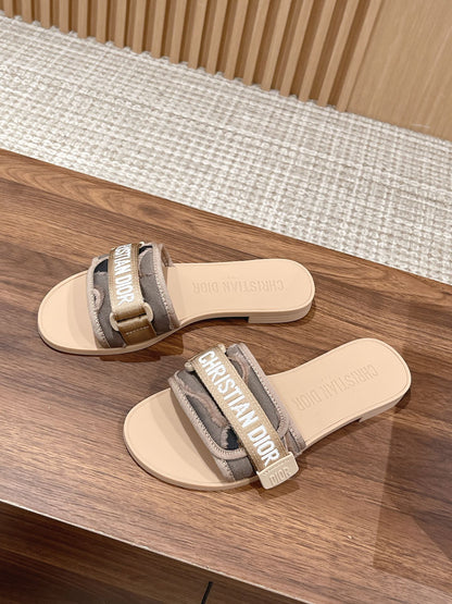 Dior Velcro-Strap Slides 04