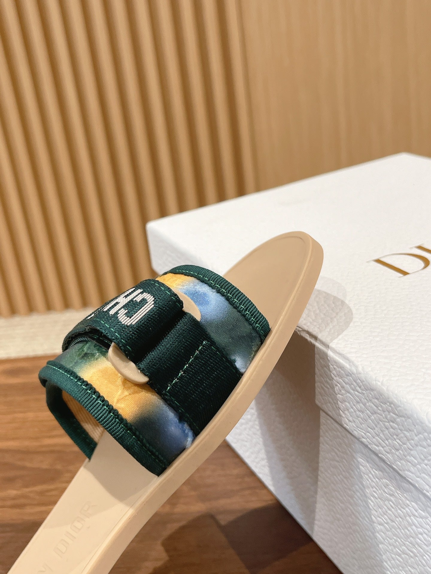 Dior Velcro-Strap Slides 02