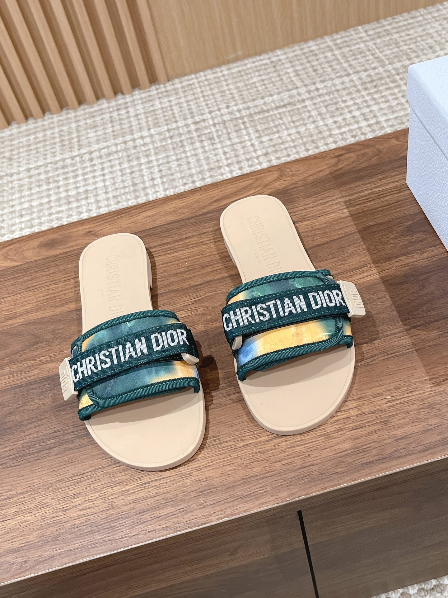 Dior Velcro-Strap Slides 02