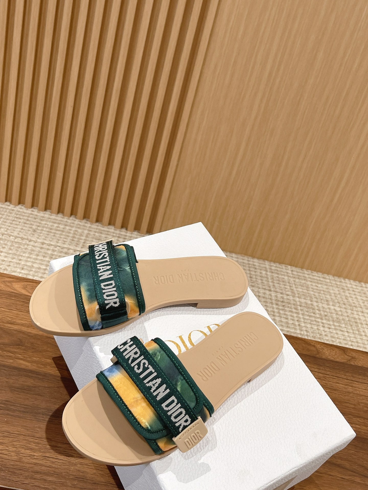 Dior Velcro-Strap Slides 02