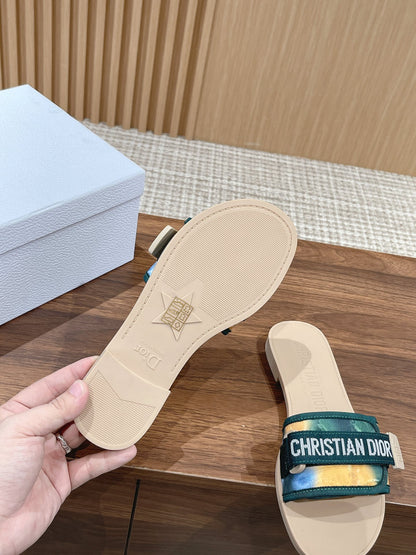 Dior Velcro-Strap Slides 02