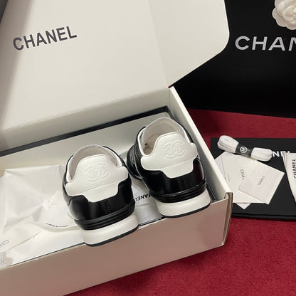 Chanel Quilted Trainers, Black