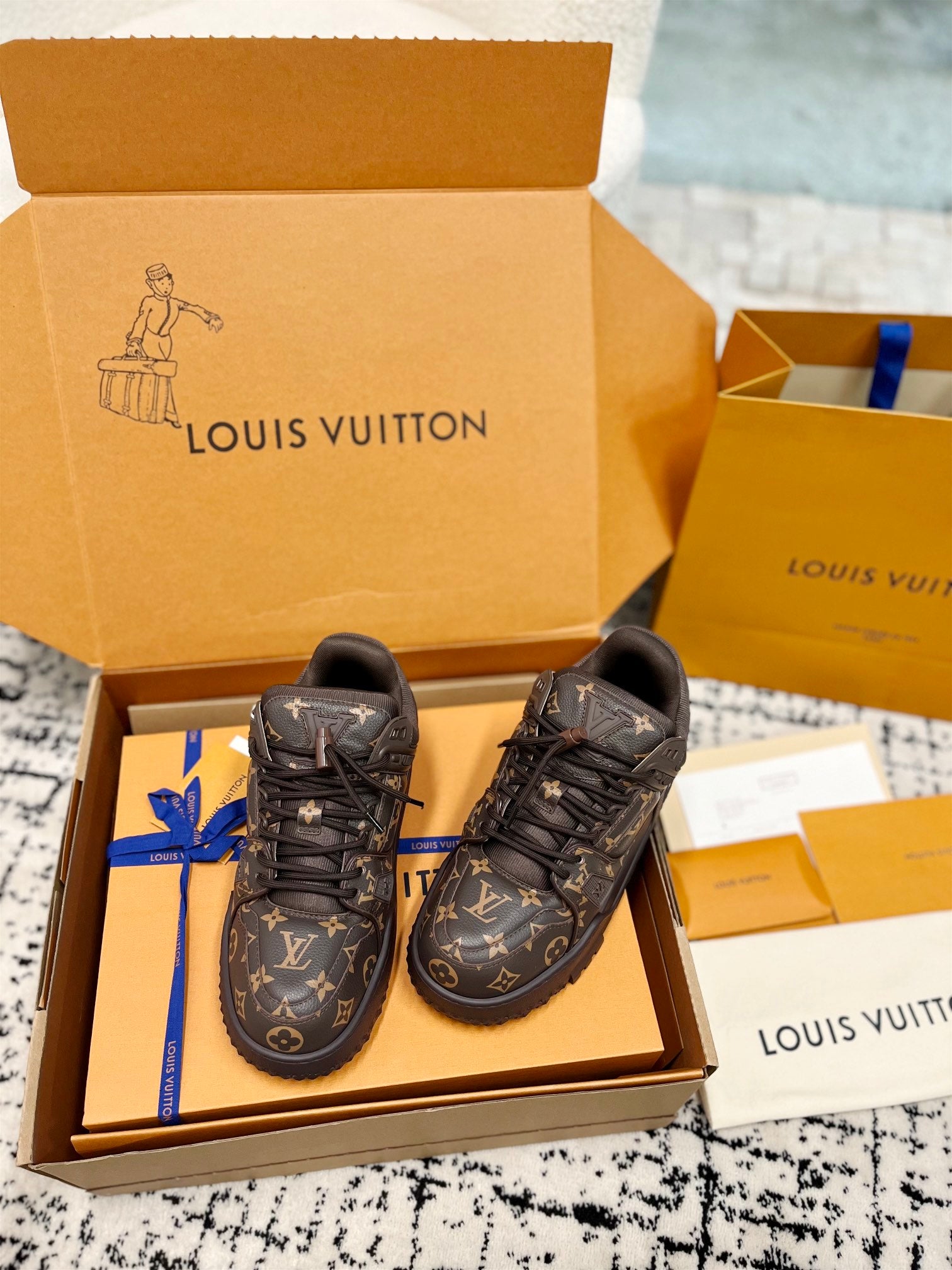 LV Unisex Pudding Skate Sneakers Series 05