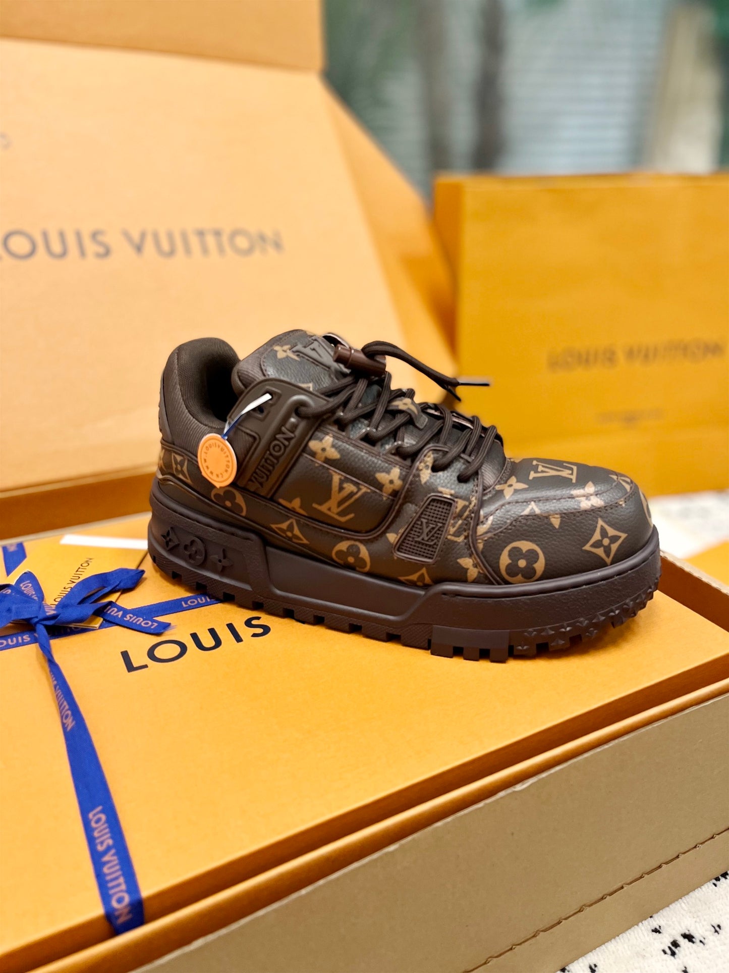 LV Unisex Pudding Skate Sneakers Series 05