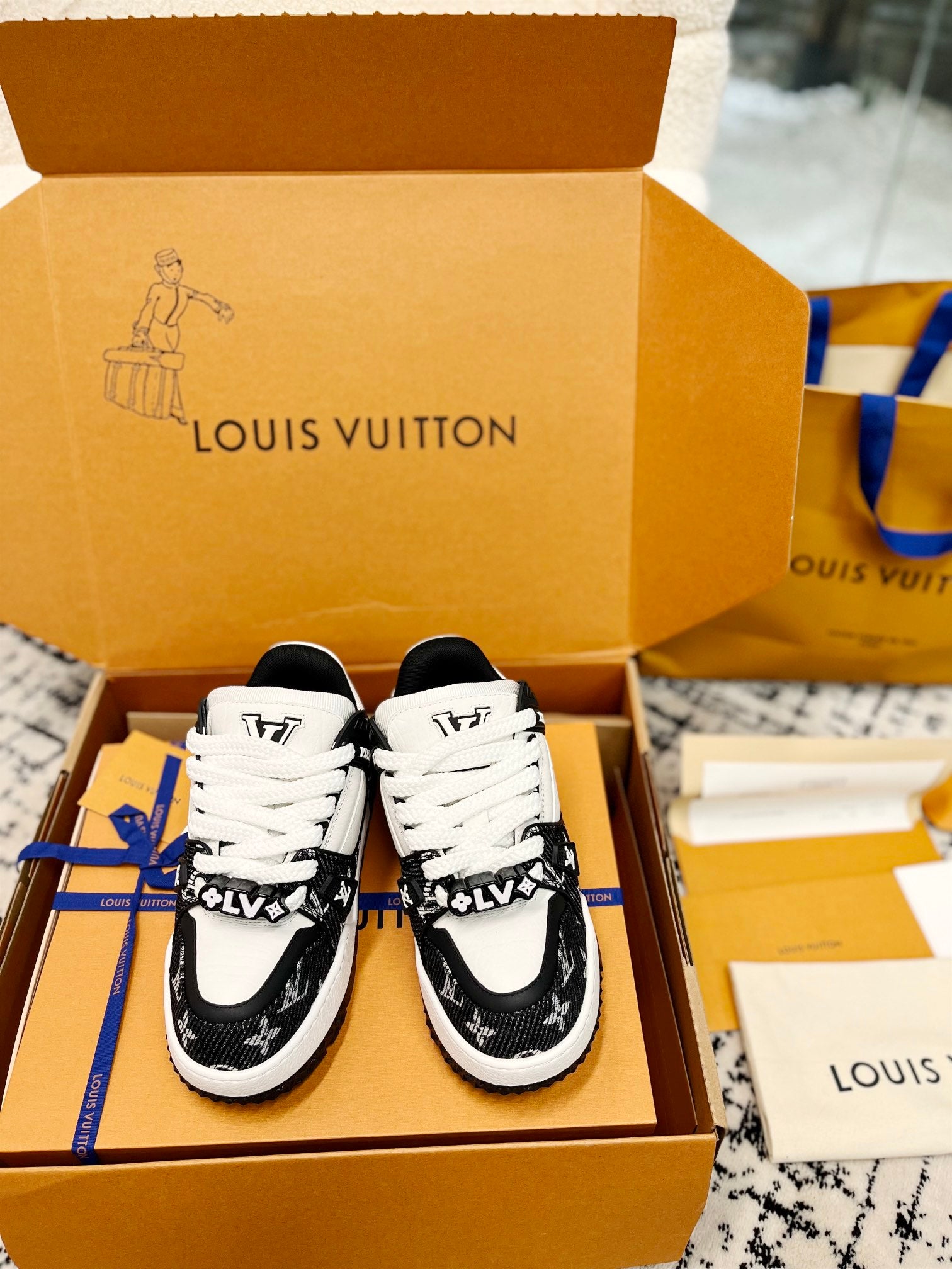 LV Unisex Pudding Skate Sneakers Series 02