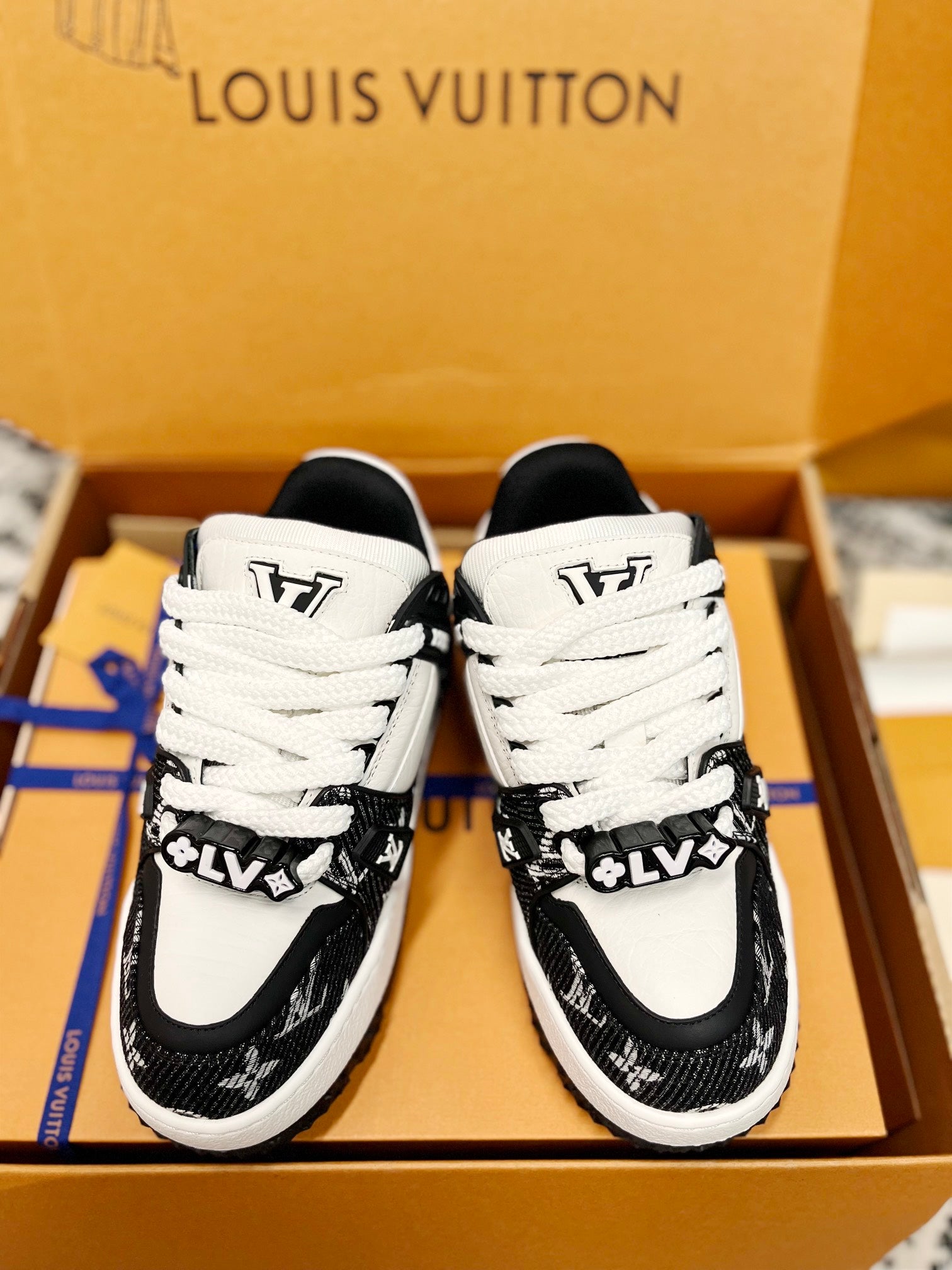 LV Unisex Pudding Skate Sneakers Series 02