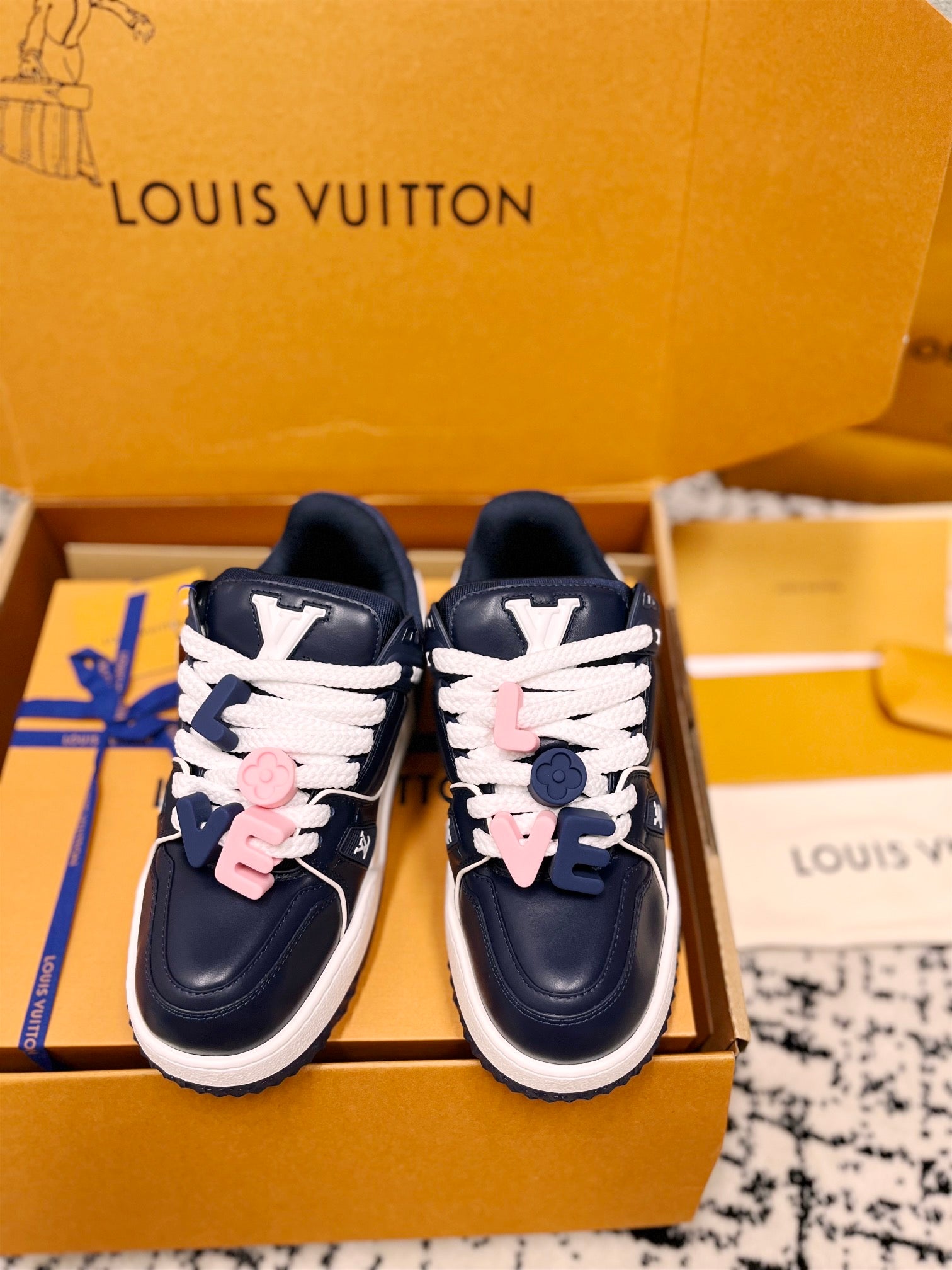LV Unisex Pudding Skate Sneakers Series 04