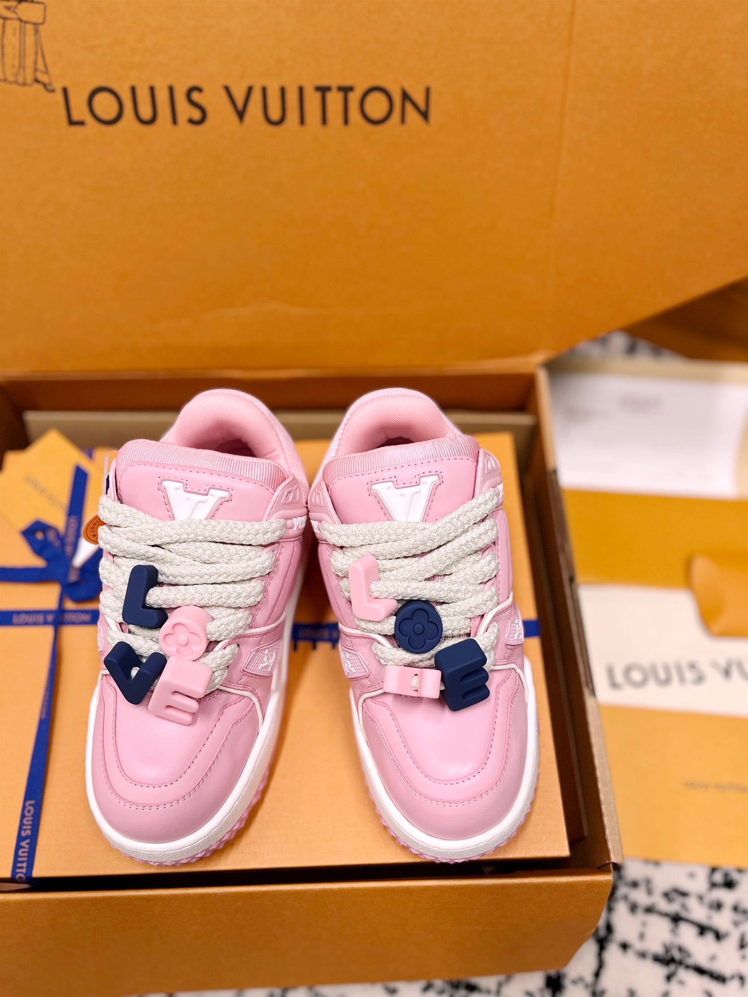 LV Unisex Pudding Skate Sneakers Series 03