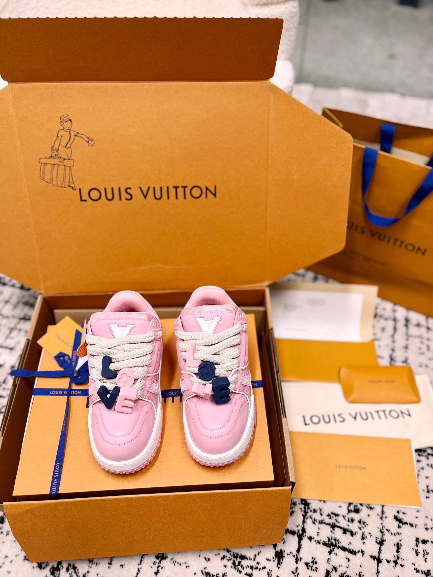 LV Unisex Pudding Skate Sneakers Series 03