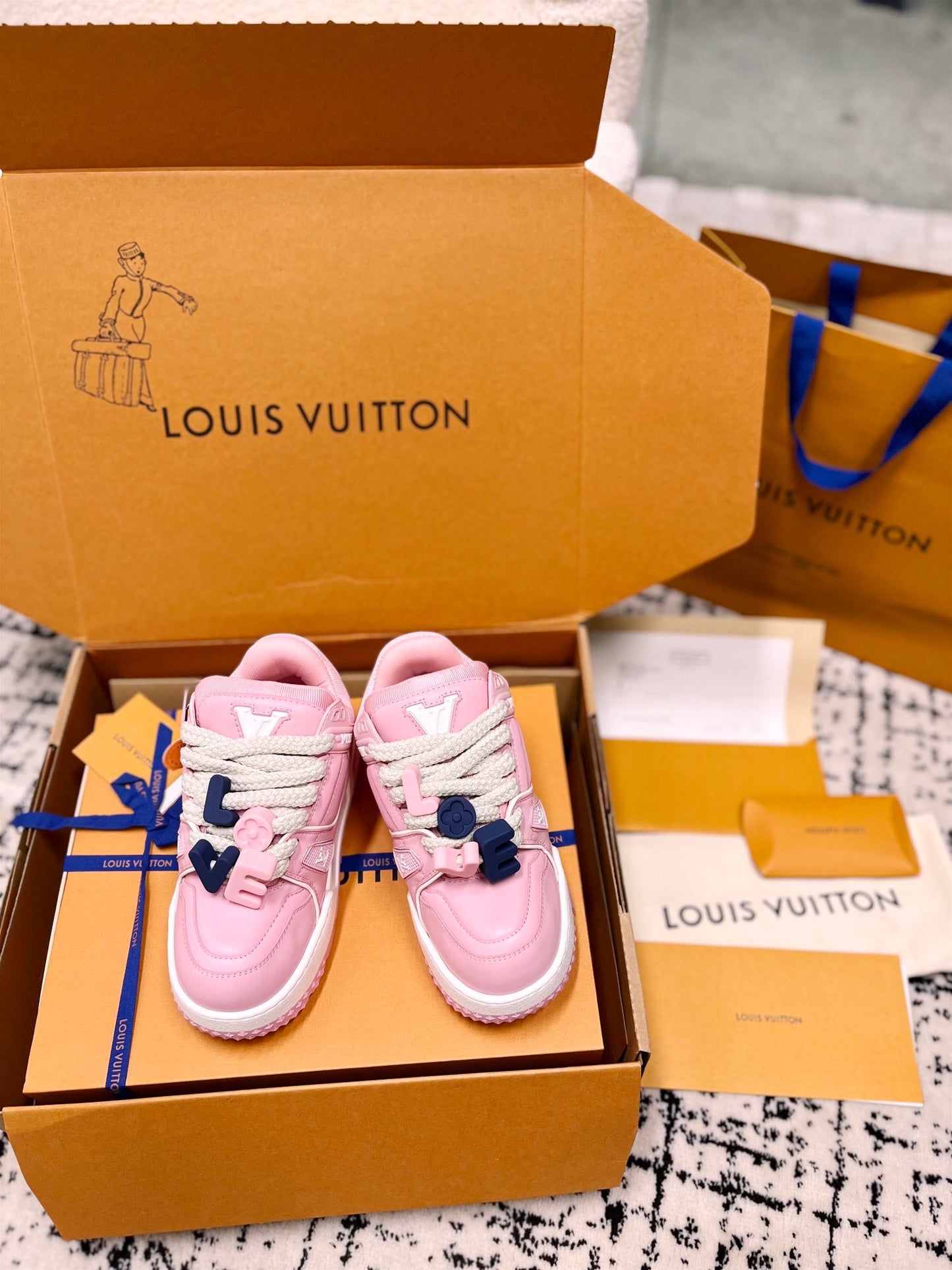 LV Unisex Pudding Skate Sneakers Series 03