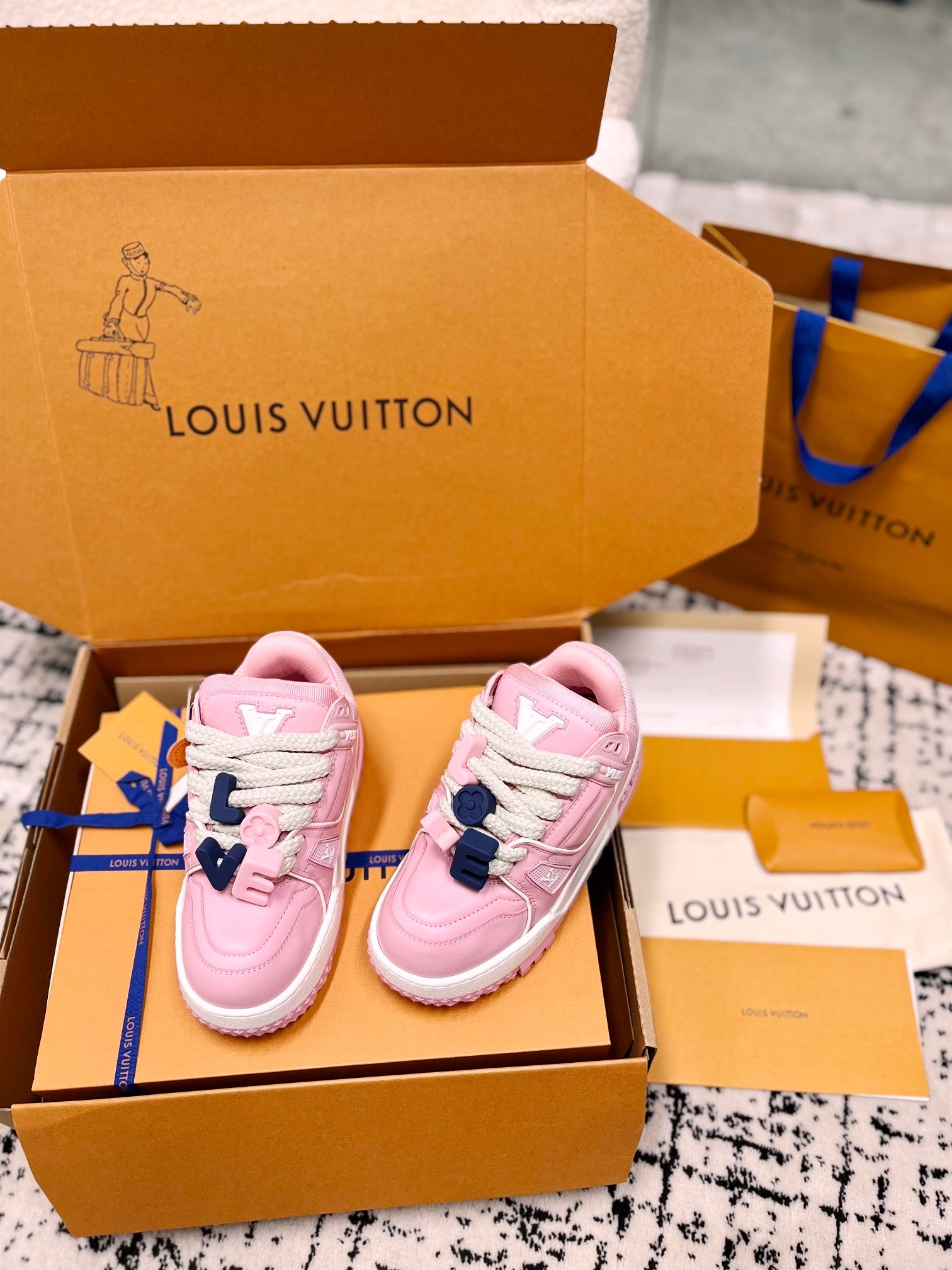 LV Unisex Pudding Skate Sneakers Series 03