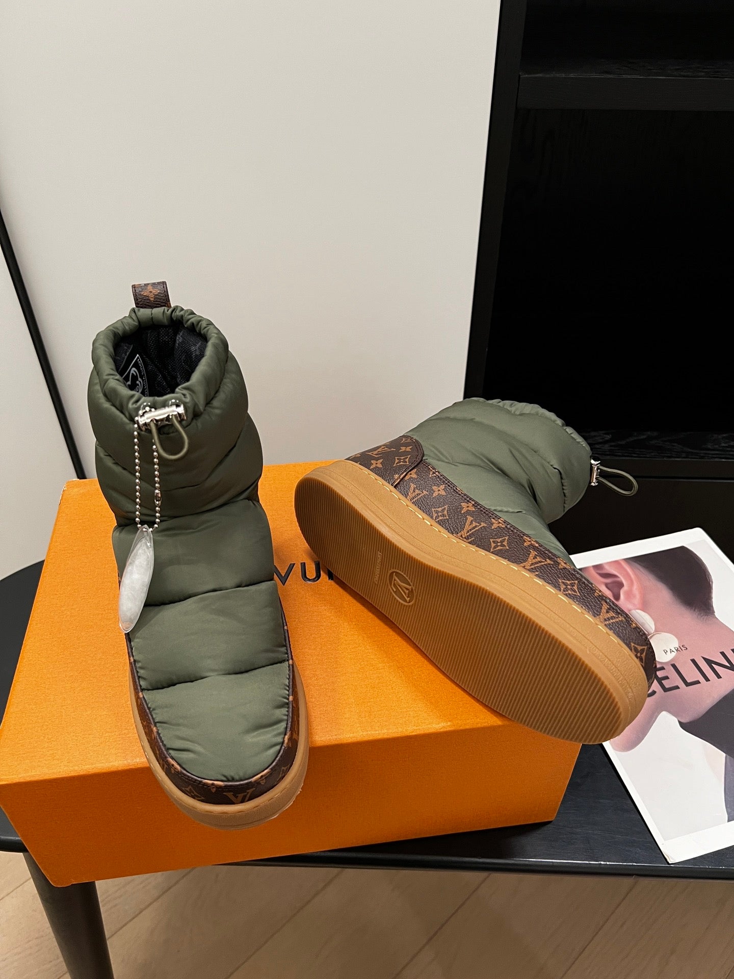 LV Pillow Down Snow Boots Series 03