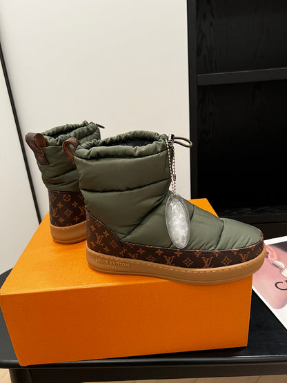 LV Pillow Down Snow Boots Series 03