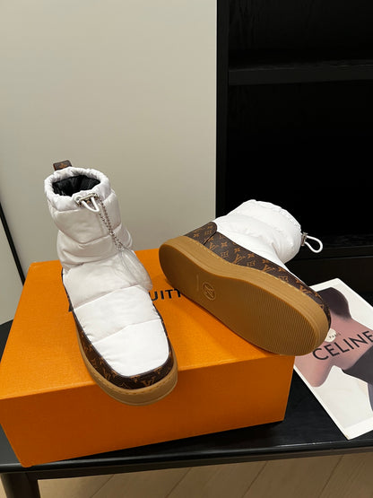 LV Pillow Down Snow Boots Series 02