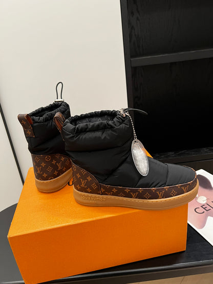 LV Pillow Down Snow Boots Series 01
