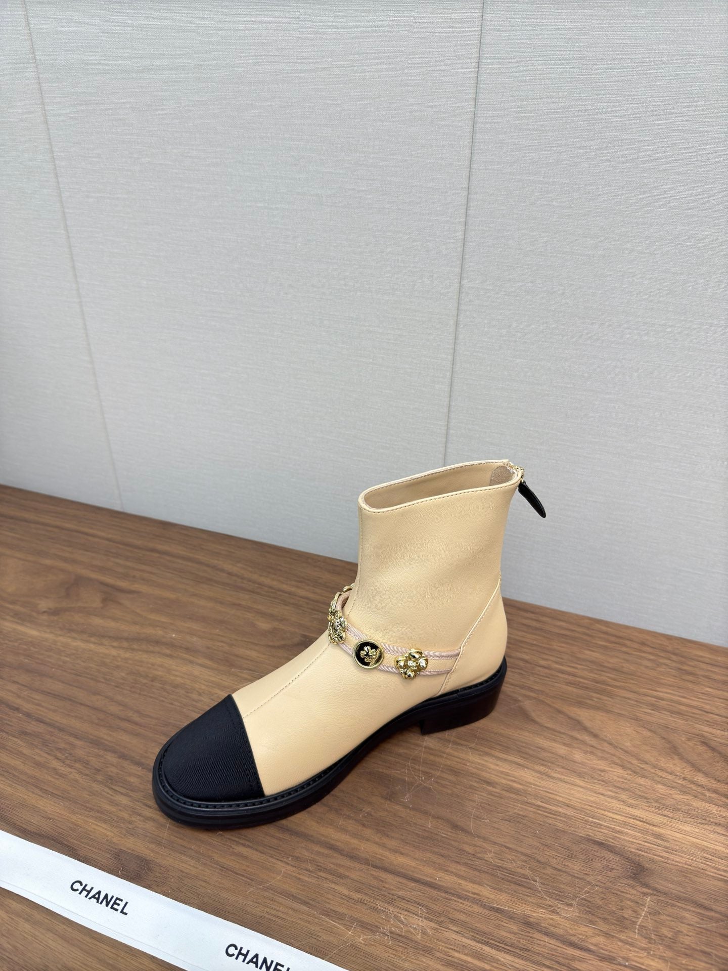 Chanel Fall/Winter New Runway Short Boots, Yellow