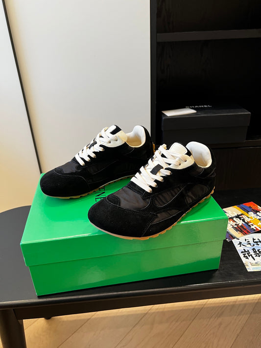 Bottega Veneta Orbit Flash Sneaker, Full Black