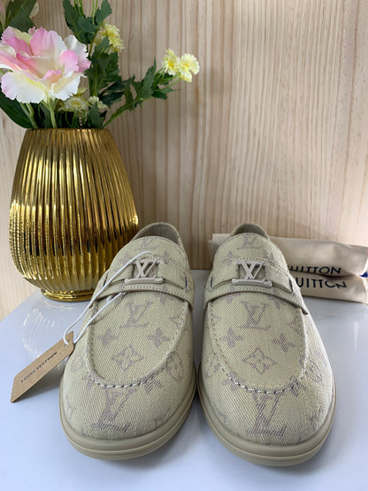 LV Loafer, Denium Monogram Grey