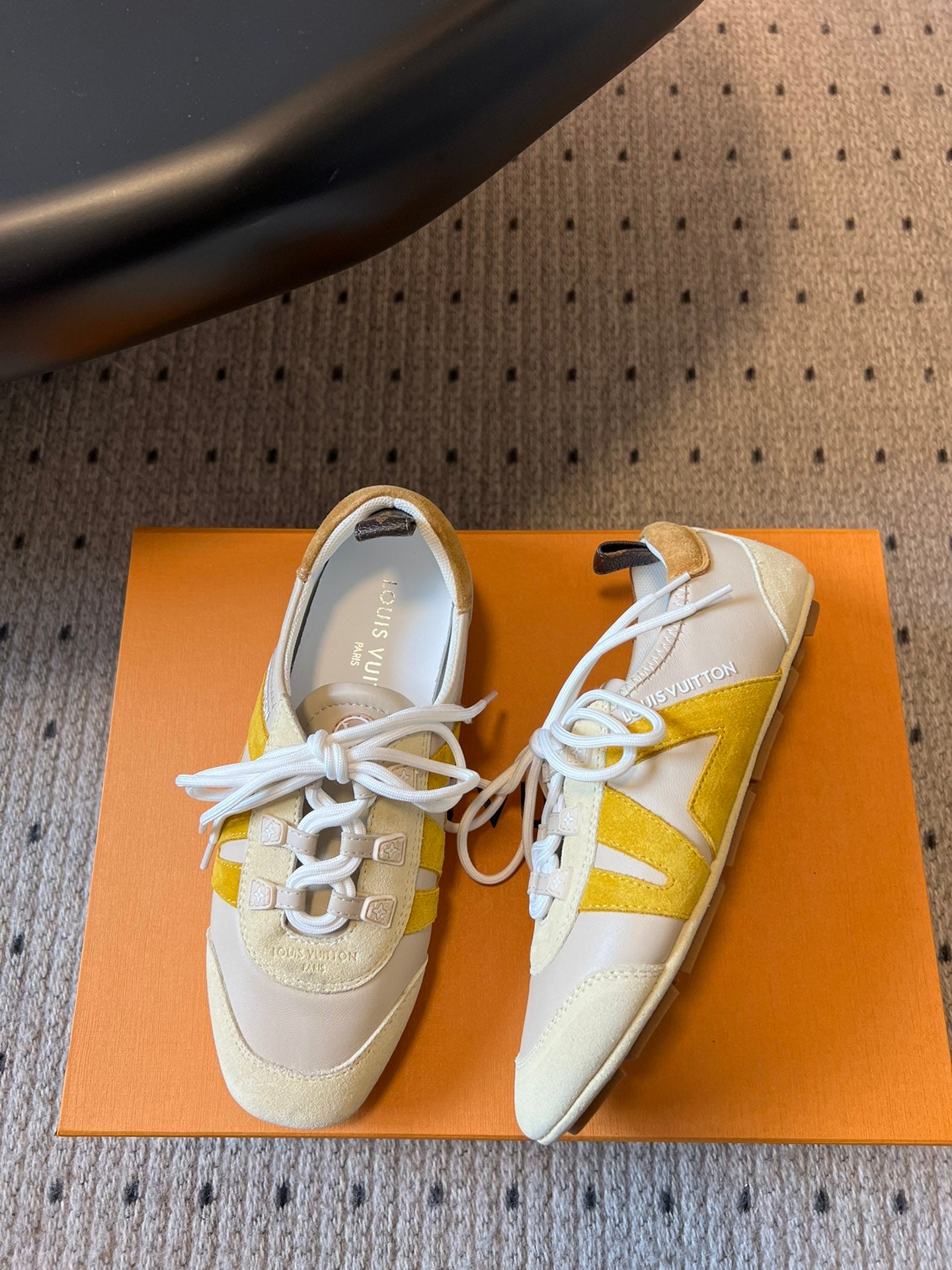 LV SNEAKRINA, Beige Yellow