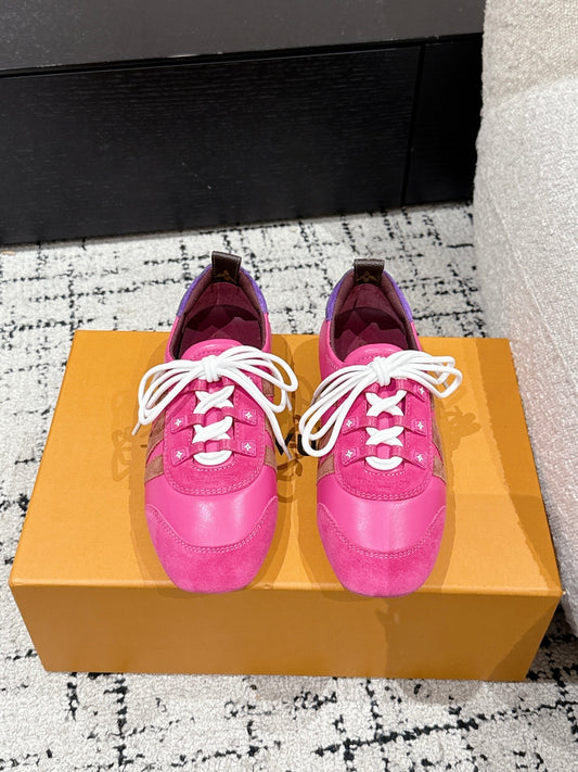 LV SNEAKRINA, Bordeaux Red