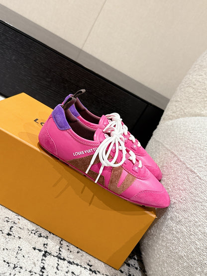 LV SNEAKRINA, Bordeaux Red