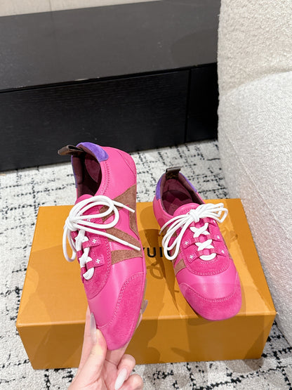 LV SNEAKRINA, Bordeaux Red