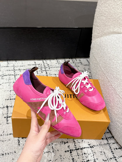 LV SNEAKRINA, Bordeaux Red