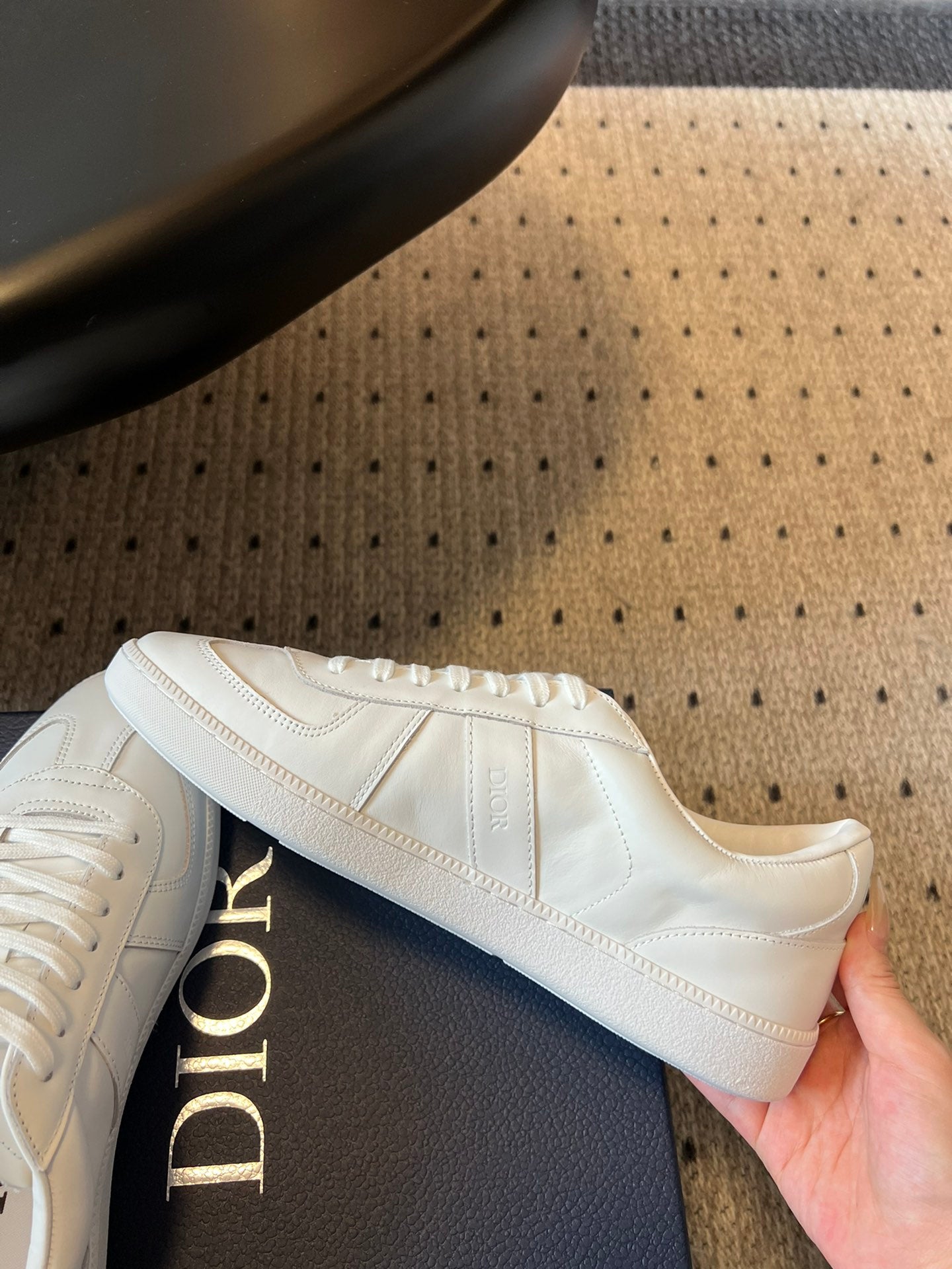 Dior B01 Matchpoint Sneaker, White