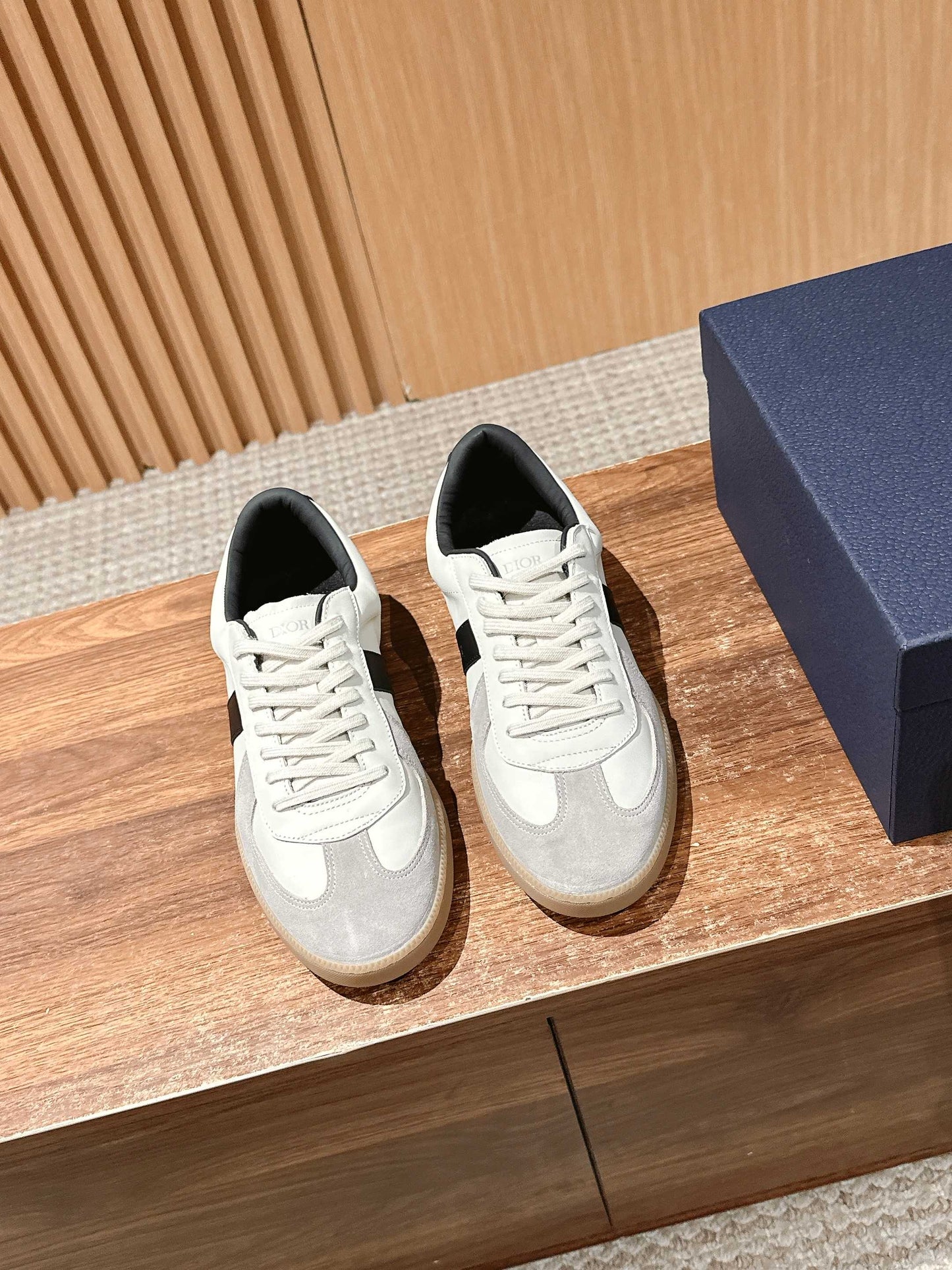 Dior B01 Matchpoint Sneaker, Black and White