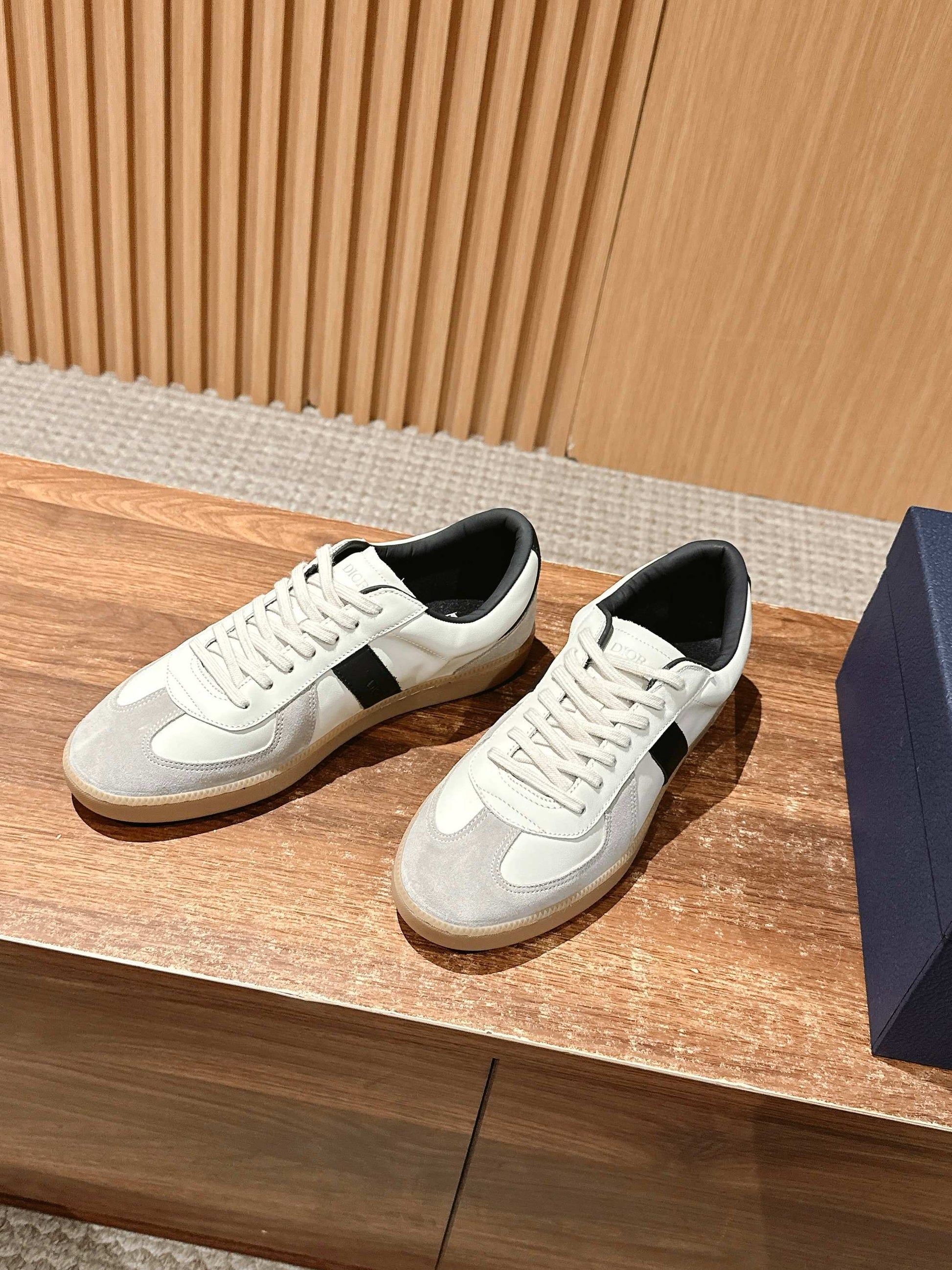 Dior B01 Matchpoint Sneaker, Black and White