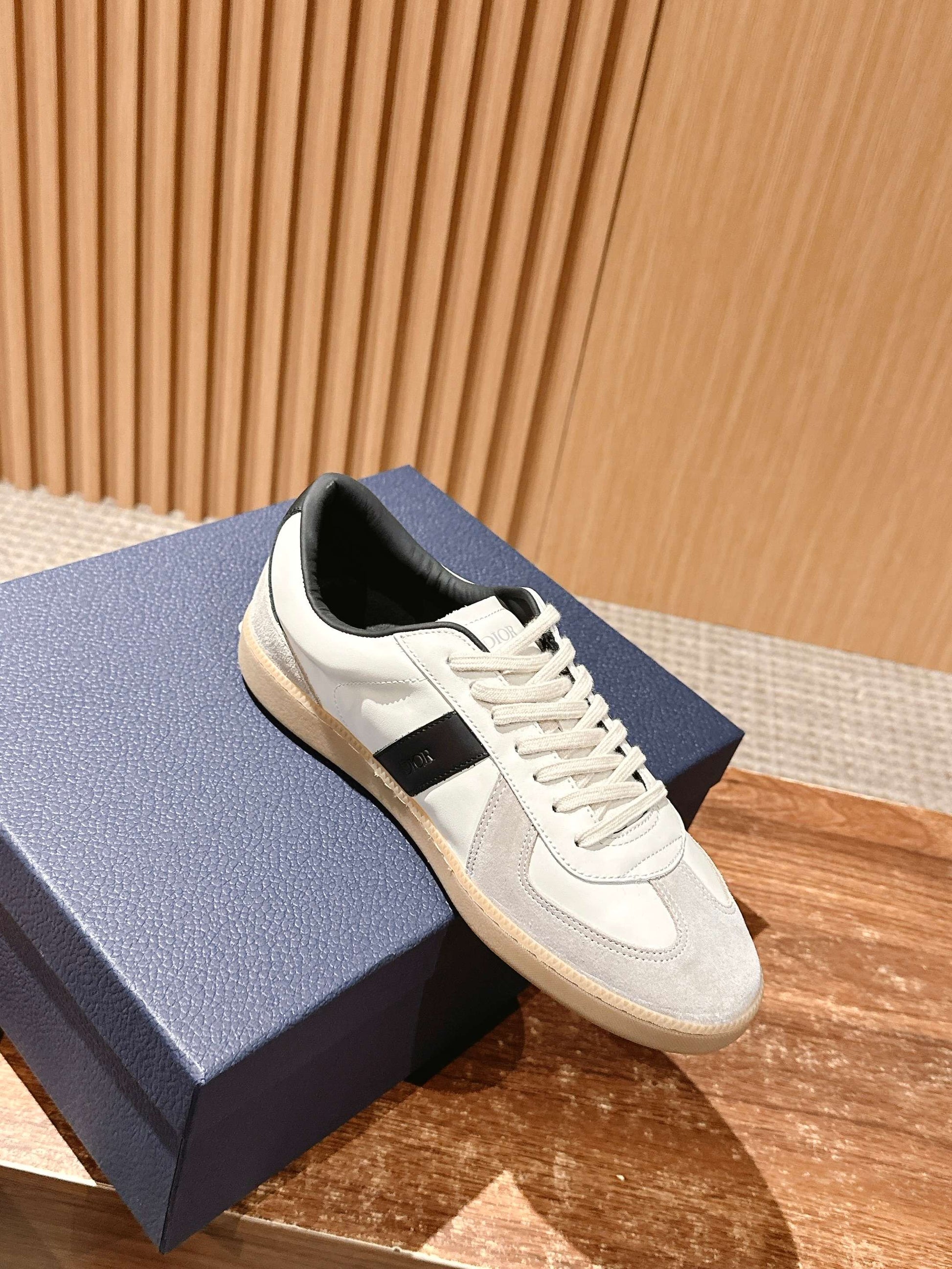 Dior B01 Matchpoint Sneaker, Black and White