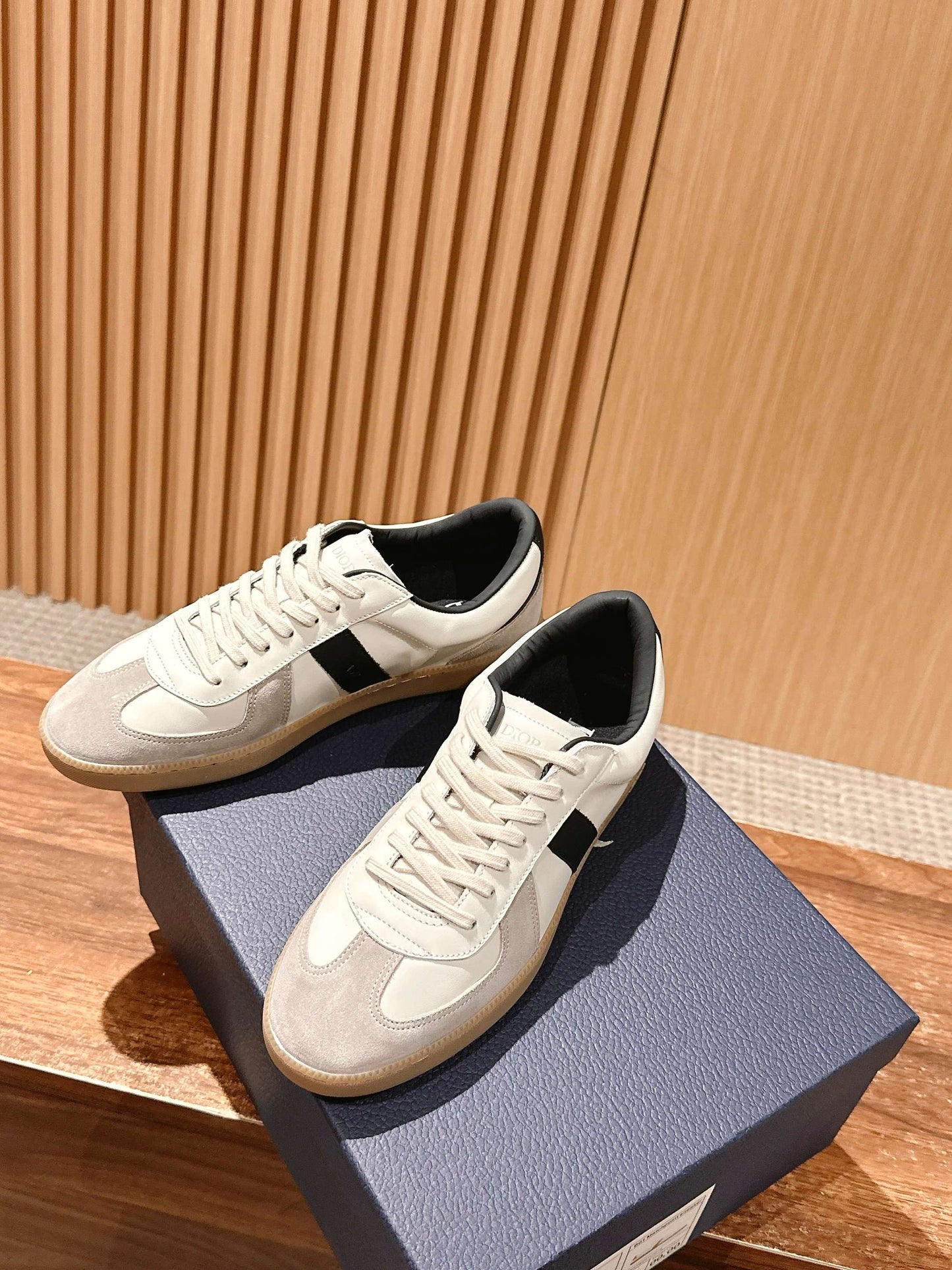 Dior B01 Matchpoint Sneaker, Black and White