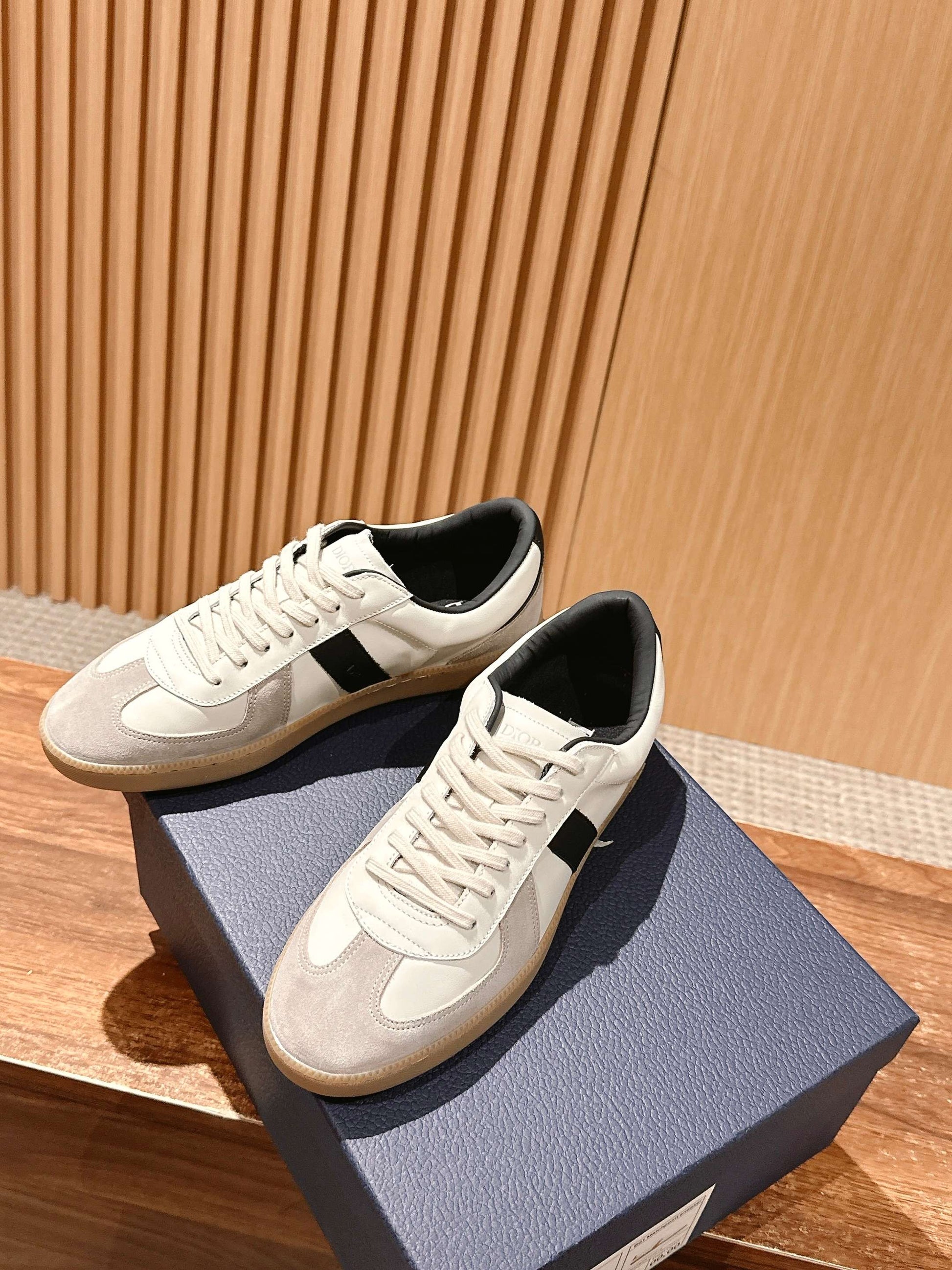 Dior B01 Matchpoint Sneaker, Black and White