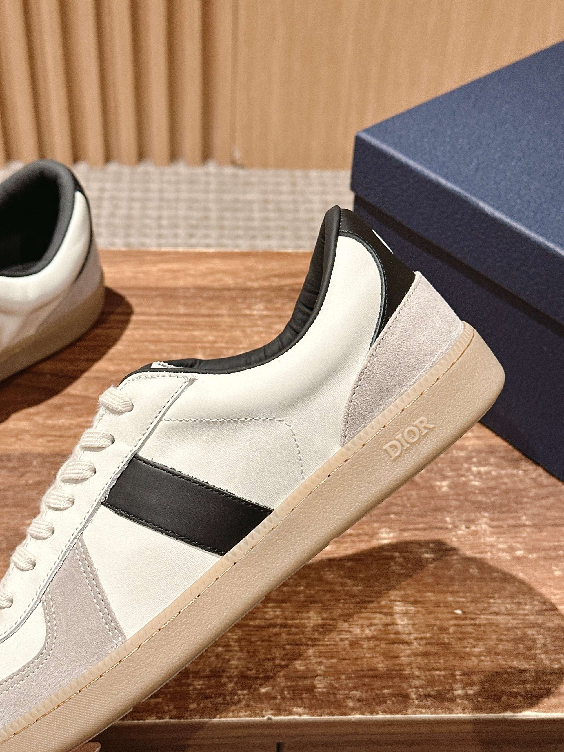 Dior B01 Matchpoint Sneaker, Black and White