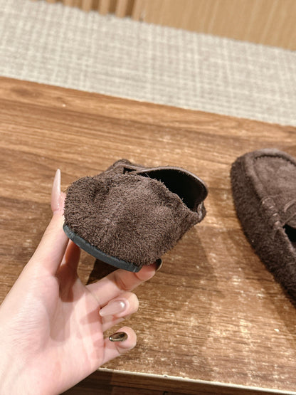 Miu Miu Suede Loafers, Brown