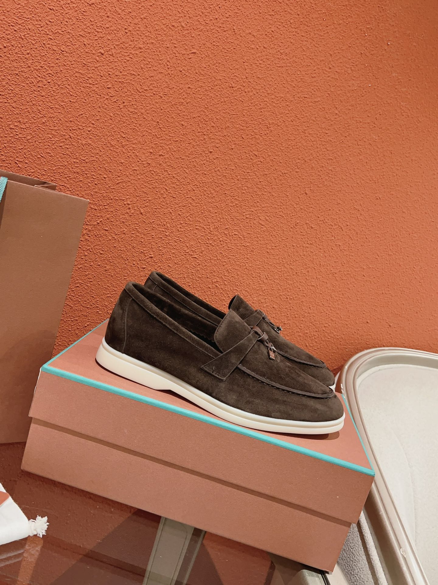 Loro Piana Summer Charms Walk Loafer, Moorland