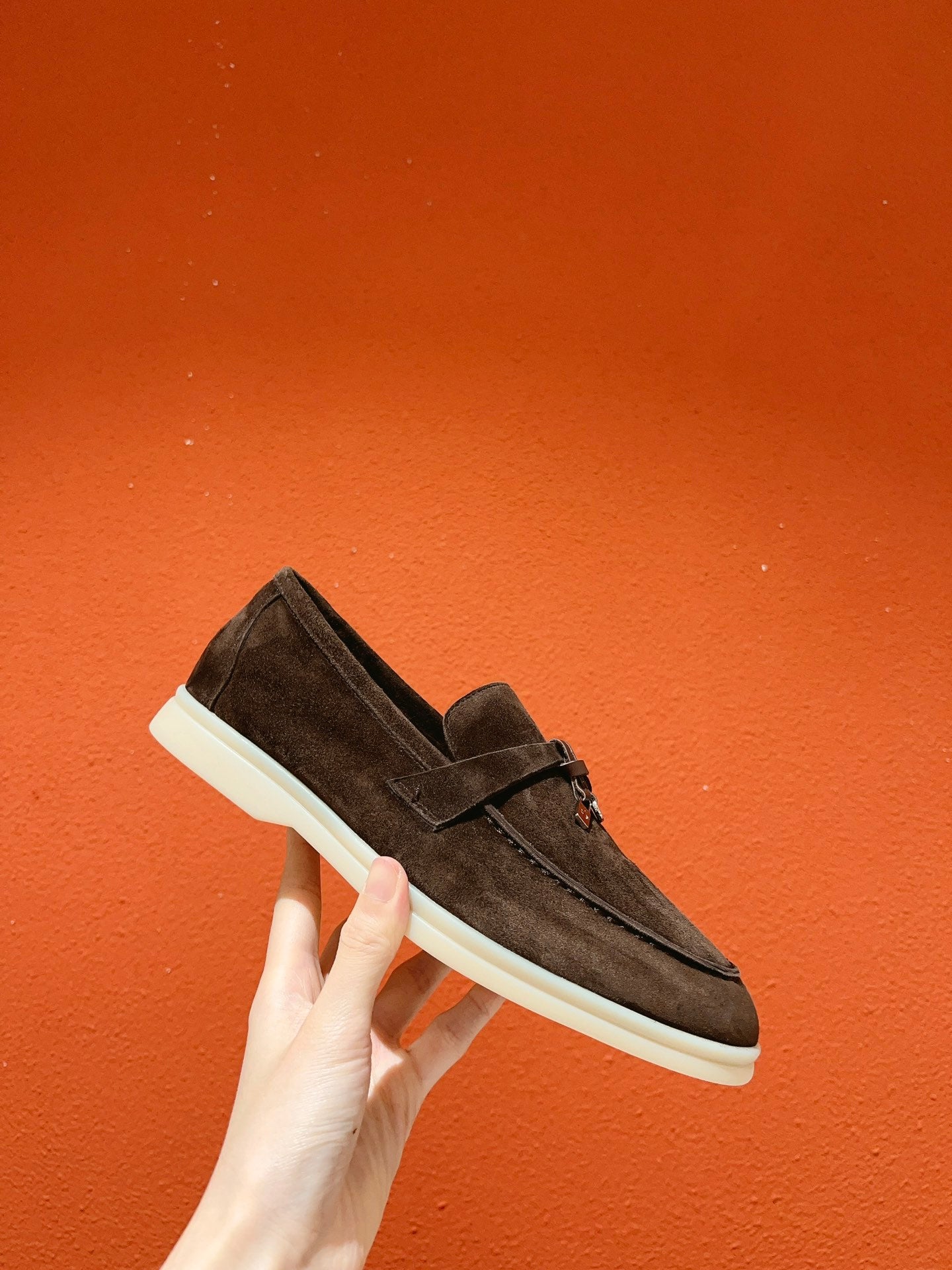 Loro Piana Summer Charms Walk Loafer, Moorland