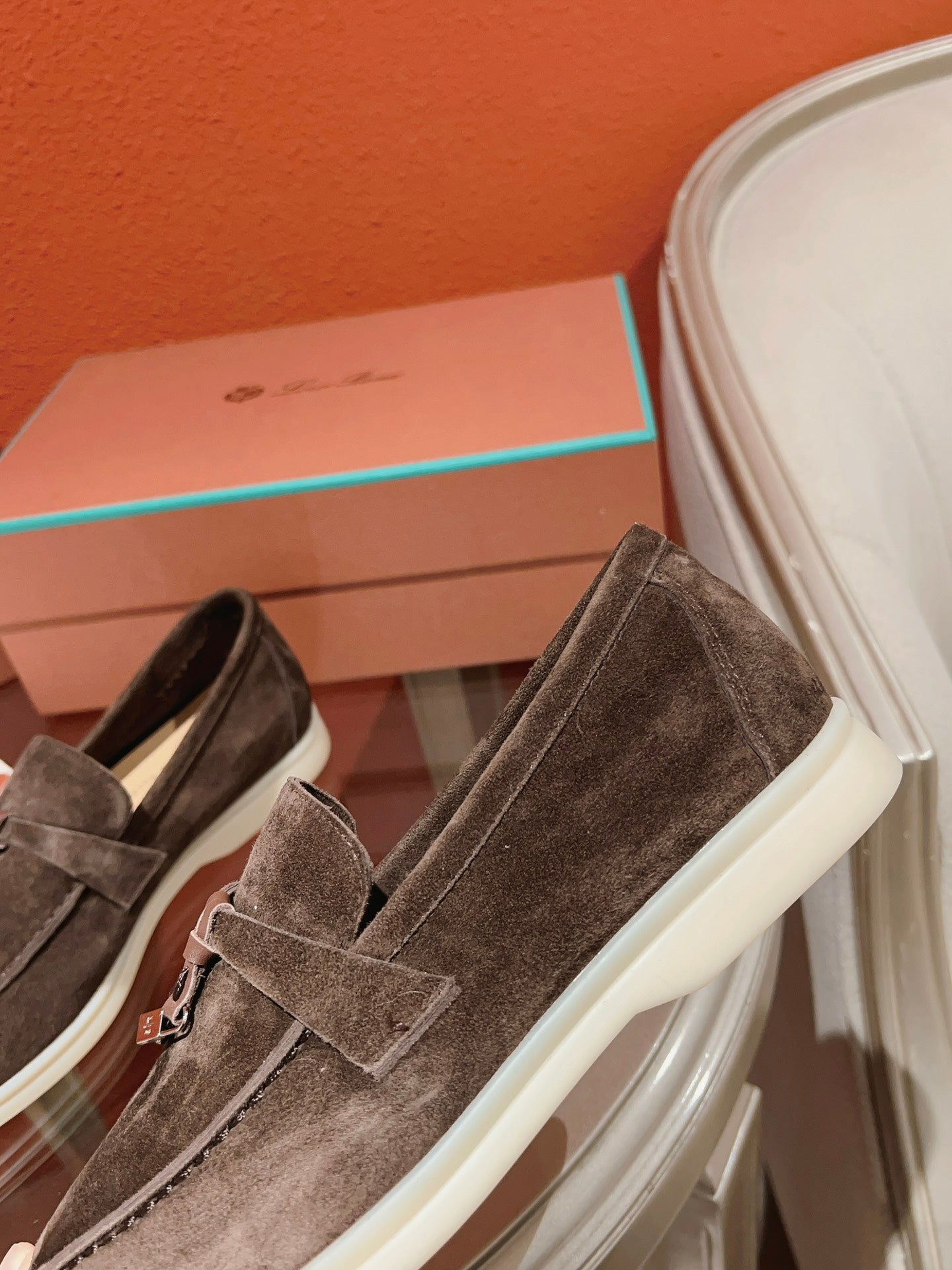 Loro Piana Summer Charms Walk Loafer, Moorland