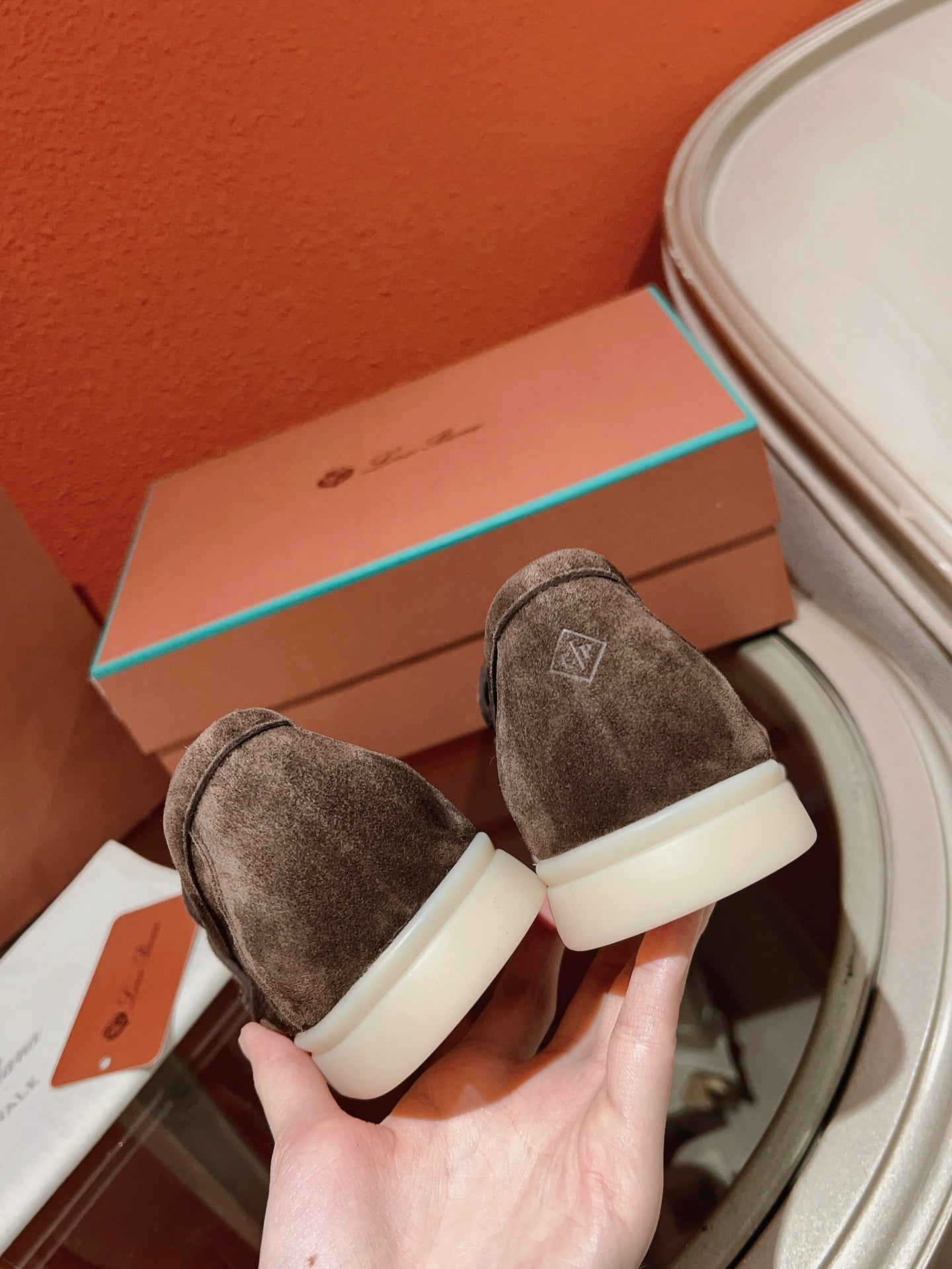 Loro Piana Summer Charms Walk Loafer, Moorland